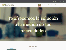 Tablet Screenshot of carroferta.com